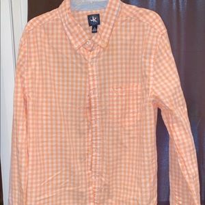 Boys size large J&K button down
